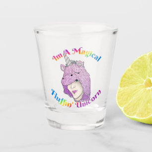 Magische fluffin Unicorn Shot glass Glas