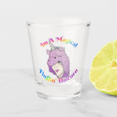 Magische fluffin Unicorn Shot glass Shot Glas (Voorkant)