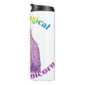 Magische fluffin Unicorn Thermal Tumbler Thermosbeker (Geroteerd rechts)