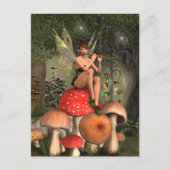 Magische Flute-Player Briefkaart (Voorkant)