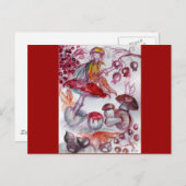 MAGISCHE FOLLET VAN MUSHROMEN BRIEFKAART (Voorkant / Achterkant)