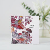 MAGISCHE FOLLET VAN MUSHROMEN, ijskast van metaal Kaart (Staand voorkant)