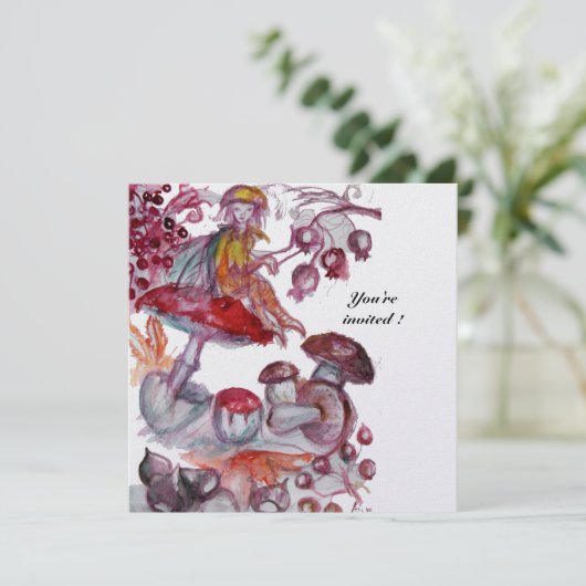 MAGISCHE FOLLET VAN MUSHROMEN, ijskast van metaal Kaart (Staand voorkant)