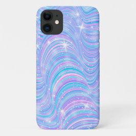 Magische Fonkelende Pastel Golven iPhone hoesje