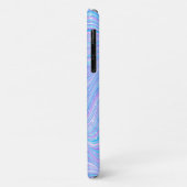 Magische Fonkelende Pastel Golven iPhone hoesje (Achterkant/links)