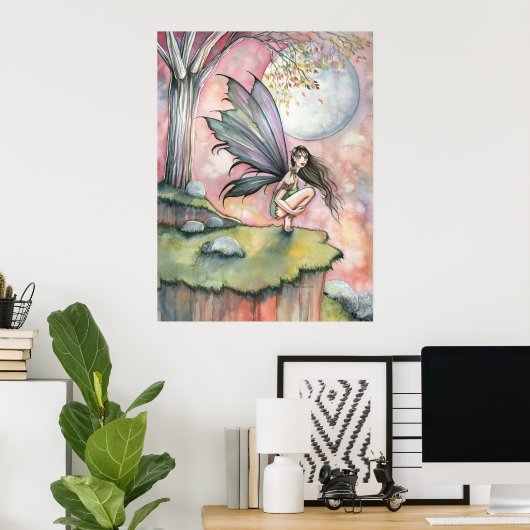 Magische Foothills Fairy Poster (Thuiskantoor)