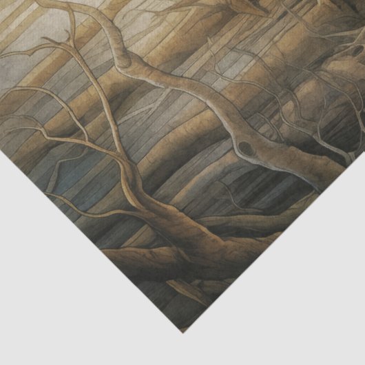 Magische Forest Arch Decoupage tissuepapier (Detail)