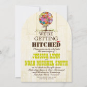 Magische Forest Circle of Love Wedding Invitations Kaart (Voorkant)