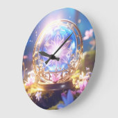 Magische Forest Orb wandklok (Hoek)