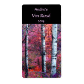 Magische Forest Wijn Label (Voorkant)