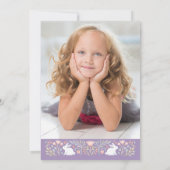 Magische Foto Eenhoorn Verjaardagsfeest Kaart (Achterkant)