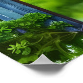 Magische foto-interportaal — Kunstafdrukken Poster (Hoek)