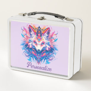 Magische Fox Kleurrijke Gepersonaliseerde Schattig