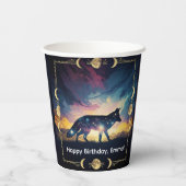 Magische Fox papieren bekers (Achterkant)