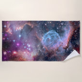 Magische galaxy Beach Towel Strandlaken (Voorkant)