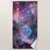 Magische galaxy Beach Towel Strandlaken (Voorkant)
