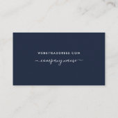 Magische galaxy Gift Certificate Cards Visitekaartje (Achterkant)
