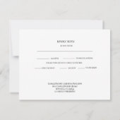  Magische Garden Wedding RSVP Kaartje (Achterkant)