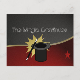 Magische gebeurtenis Mitswa Receptie Kaart