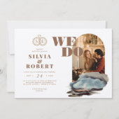 Magische gebogen 2 Foto's Kunstlandschap Weddensch Kaart (Voorkant)