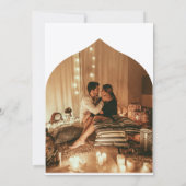 Magische gebogen 2 Foto's Kunstlandschap Weddensch Kaart (Achterkant)