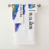 Magische geesten en sterren bad handdoek (Insitu)