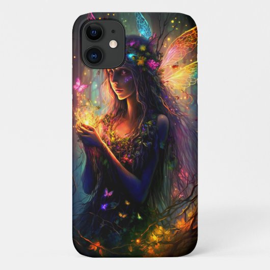 Magische gekantelde Fantasy Fairy Lichten Case-Mate iPhone Case (Achterkant)
