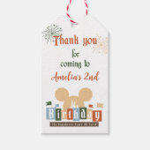 Magische gelukkigste verjaardag op aarde Magische  Cadeaulabel (Voorkant)