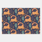 Magische Giraffe Inpakpapier Vel (Voorkant 3)