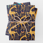 Magische Giraffe Inpakpapier Vel (In situ)