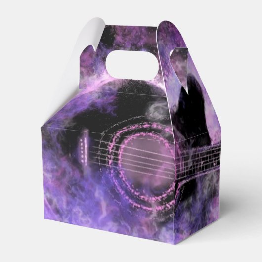 Magische Gitaar Favoriete Boxen Bedankdoosjes (Achterkant)
