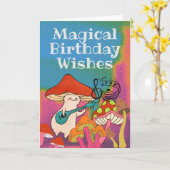 Magische gitaarspelstoel kaart (Gele Bloem)