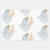 Magische Glitter Abstract Baby shower Inpakpapier Vel (Voorkant 3)