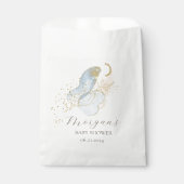 Magische Glitter Abstract Baby shower Monogram Bedankzakje (Voorkant)