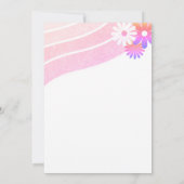 Magische glitter eenhoorn zesde verjaardag kaart (Achterkant)