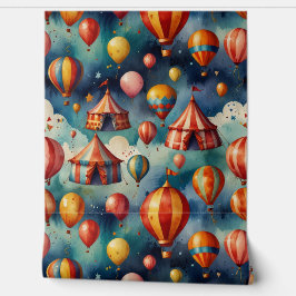 Magische gloeiende bos fantasie behang