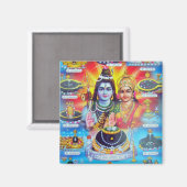 MAGISCHE GODEN VAN HET HINDOEÏSME MAGNEET (Voorkant / Achterkant)