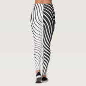 magische golflijnen, leggings (Achterkant)