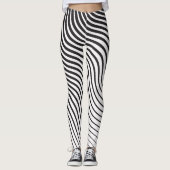 magische golflijnen, leggings (Voorkant)