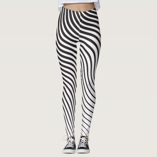 magische golflijnen, leggings (Voorkant)
