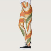 Magische golfpatroon leggings (Links)