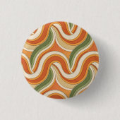 Magische golfpatroon ronde button 3,2 cm (Voorkant)