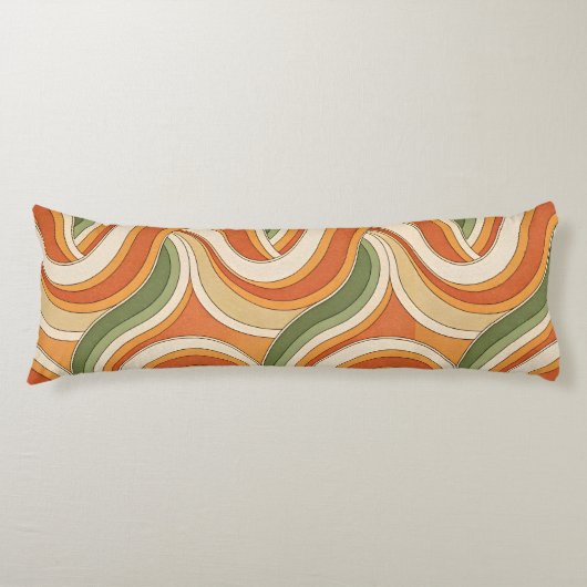 Magische golven patroon lichaamskussen (Voorkant)