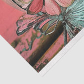 Magische Gotische Parijs Gargoyle Decoupage Tissuepapier (Detail)