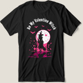Magische gotische roze harten Be My Valentijn Witc Tri-Blend Shirt