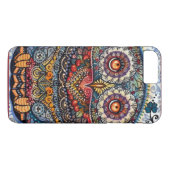 Magische grafische uil Case-Mate iPhone case (Achterkant (Horizontaal))