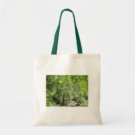 Magische Green Forest Scene. Tote Bag