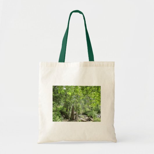 Magische Green Forest Scene. Tote Bag (Voorkant)