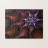 Magische groei moderne abstracte kleurrijke fracta legpuzzel (Horizontaal)