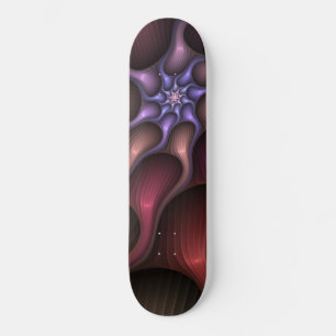 Magische Groei Moderne Abstracte kleurrijke Fracta Persoonlijk Skateboard